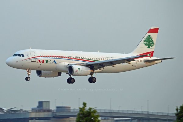 MEA Middle East Airlines OD-MRR Airbus A320-232 cn/3837 @ EGLL / LHR 26-05-2018