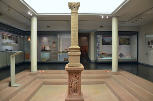 Jupiter Column (Jupitersäule), Museum Schloss Fechenbach, Dieburg, Germany