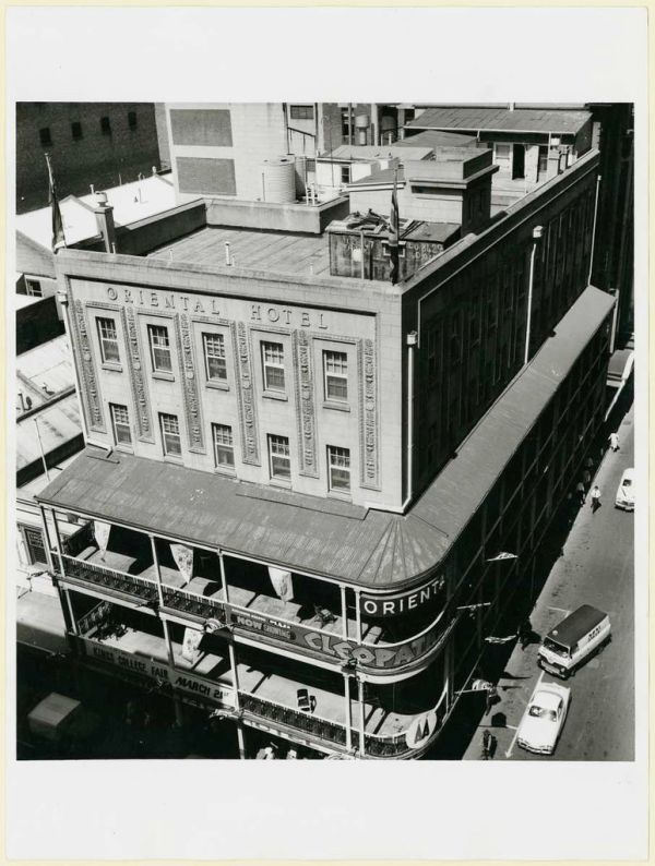 Oriental Hotel, Rundle Street, 1964