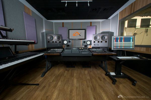 Solid State Logic (SSL) Matrix Mixing Console at Audio Mix House, Studio C