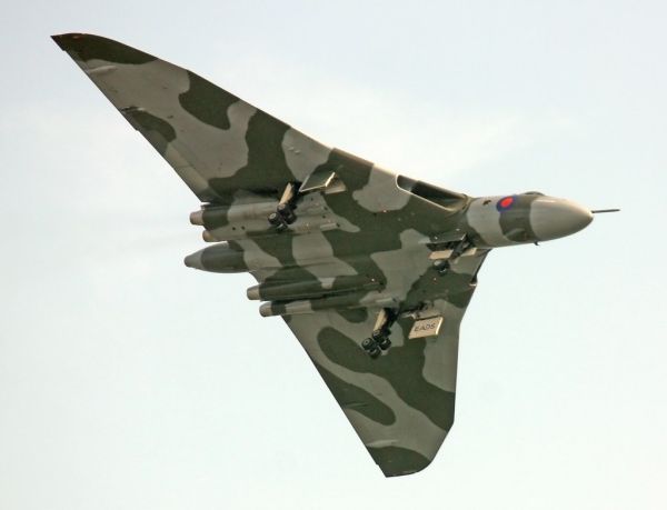 Avro Vulcan (XH558) at Clacton Air Show 2013