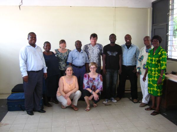 The team that built the first film preservation lab in Ghana