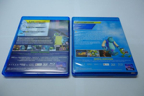 Monster Inc. & Monster University Blu-ray Disc