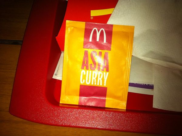 McDonald's Asia Curry French fries add-on