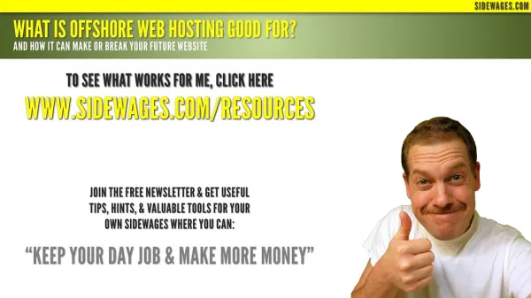 What is Offshore Web Hosting Good for? PowerPoint Slide #09