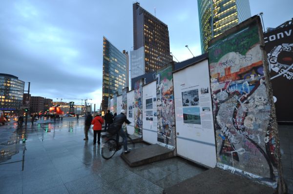Short section of the Berlin Wall - Potsdamer Platz