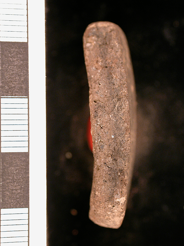 <div class='fn'> Romano-British spindle whorl blank (profile)</div>