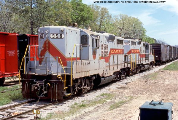 MRR 950 CHADBOURN, NC APRIL 1988 © WARREN CALLOWAY