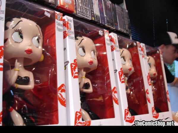 Betty Boop by four (by far)