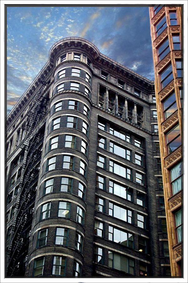 Chicago Il ~ Old Colony Building ~ Vintage Film