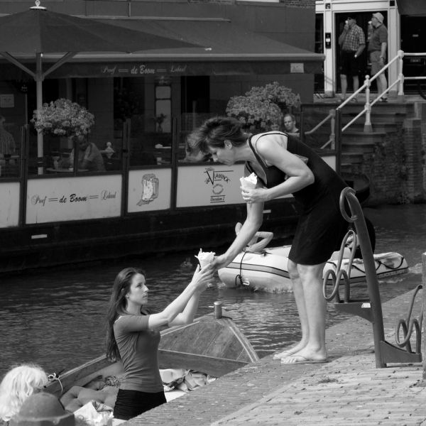 French fries and ice cream