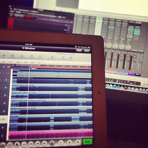Controling logic studio 9 from the ipad