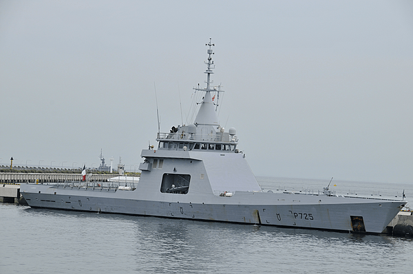 French Navy Offshore Patrol Ship P725 Adroit