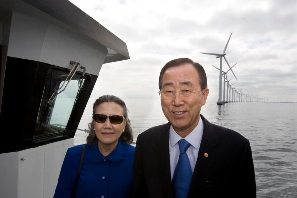 Secretary-General Visits Offshore Danish Wind Farm