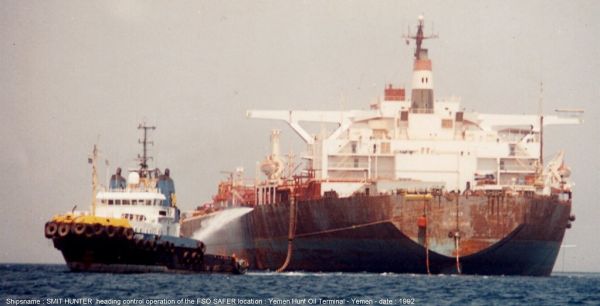 smit hunter + safer offshore yemen 1992