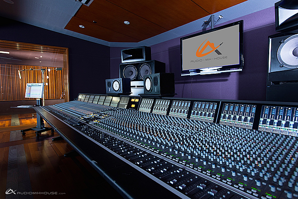 96-channel Solid State Logic (SSL) Duality at Audio Mix House, Studio A (13429929244)