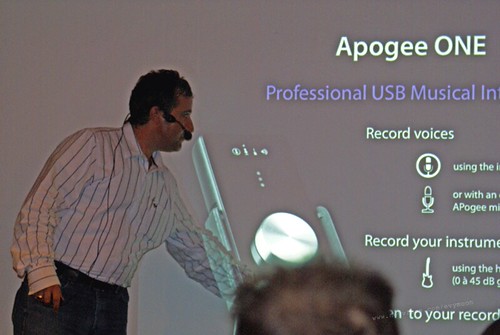 APOGEE APPLE EUPHONIX Power Trio day in Paris