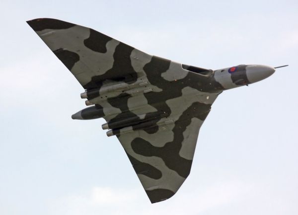 Avro Vulcan (XH558) at Clacton Air Show 2013