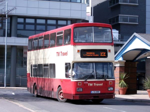 TM Travel, Scania N113DRB East Lancs (1119, L351 MRR)