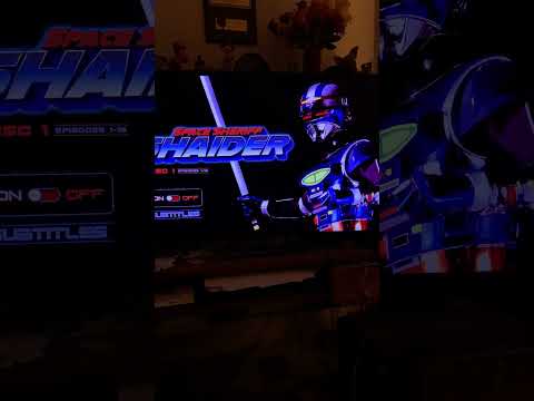 Space Sheriff Shaider Blu ray menu disc 1 ! Thx discotek media !