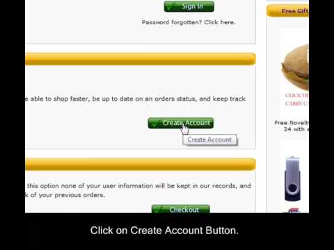 How to register an account on www.discs.ie - Ireland's Blank Disc Shop