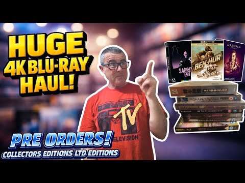 Huge 4k Blu-ray haul! 