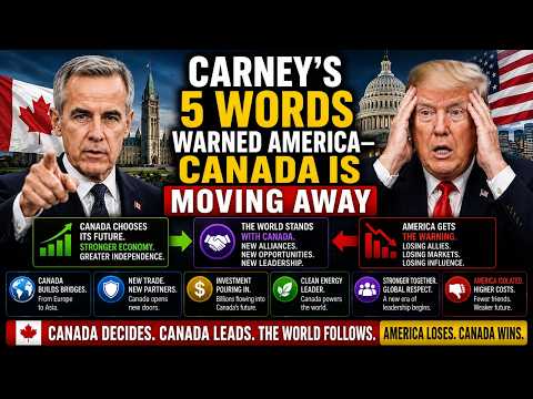 Carney’s 5 Words Warned America — Canada Is Moving Away | Documentaries