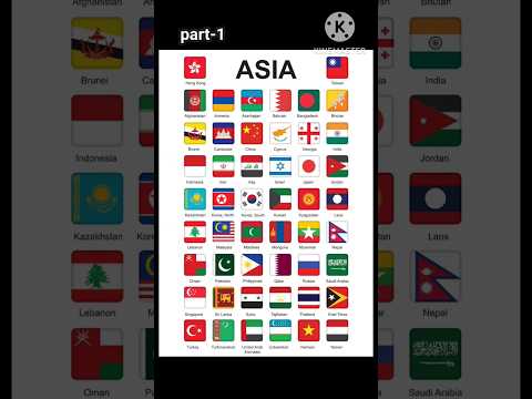 (Part-1) Asia Flags photos! #learning #shortsvideo