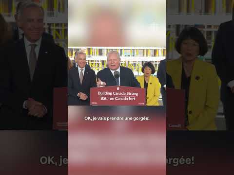 Doug Ford craint que l'eau de Mark Carney le transforme en libéral