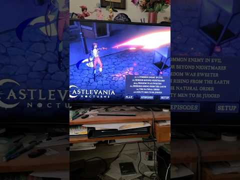 Castlevania Nocturne Blu ray disc 1 menu #castlevanianocturne