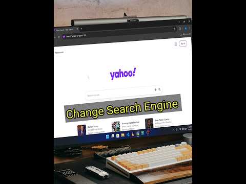 🌟 Switching search engines in Chrome from Yahoo to Google in a few clicks!