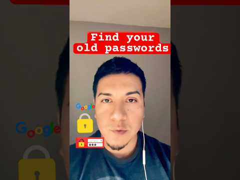 Find your old passwords using your google account              #password #phonetips #phonetricks