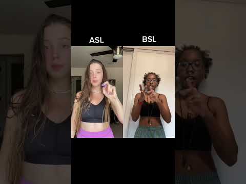 “Is sign language universal?” (Tiktok): Lizzytharris