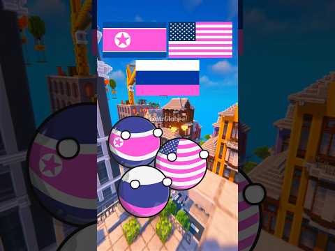 If the Red on the Countries Flags Turns Pink #countryballs