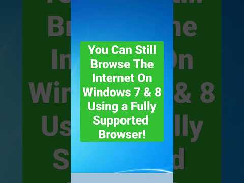 You can still browse the internet on Windows 7, 8 and 8.1 using a fully supported browser.