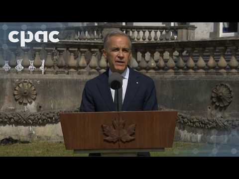 PM Mark Carney speaks with reporters in County Mayo, Ireland – June 14, 2026
