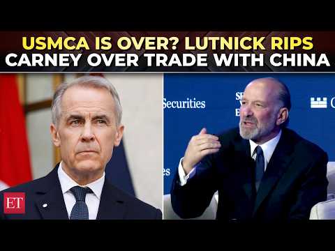 ‘Canada suck…are they nuts?’: Lutnick blasts Carney over trade deal with China, hints USMCA is over!