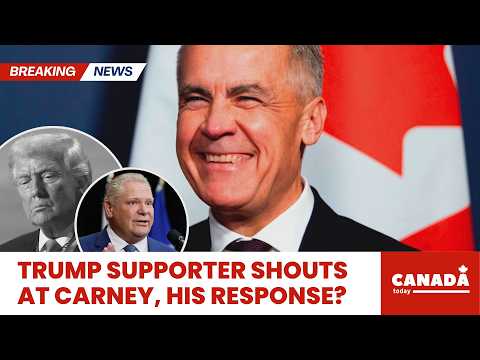 Carney's Response GOES VIRAL After Trump Supporter Shouts at Him