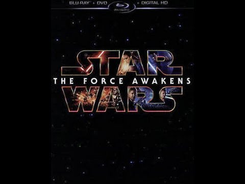 Opening To Star Wars:The Force Awakens 2016 Blu-Ray (Disc 1)