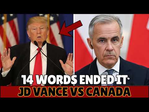 Vance Called Canadians “Polite Freeloaders” — Carney’s 14 Words Ended the Week