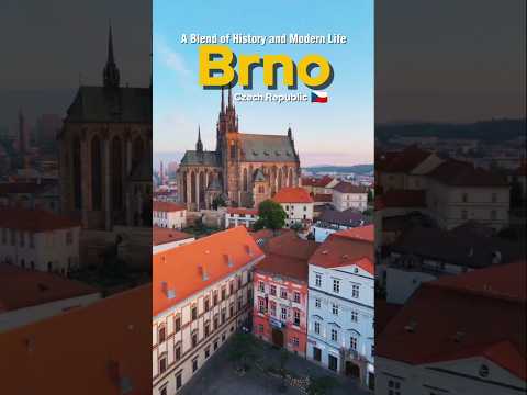 Brno, Czech Republic: The City Blending History and Modern Life #travel #brno #czechrepublic #czech