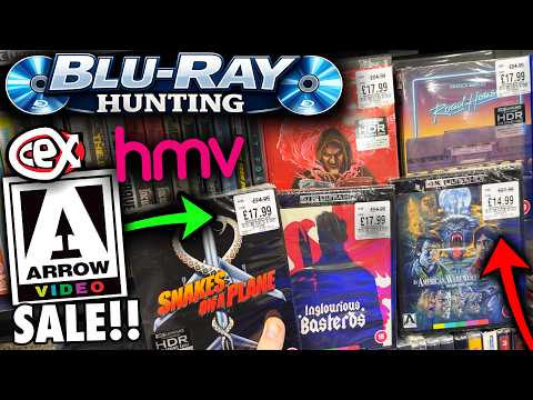 Blu-ray Hunting - ARROW VIDEO BLU-RAY SALE AT HMV, CWMBRAN STORE HAS CHANGED &amp; MY RESPONSE!!