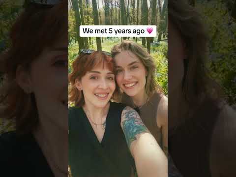 the luckiest moment of my life 💖 #sapphic  #lesbian  #queer #lesbiancouple