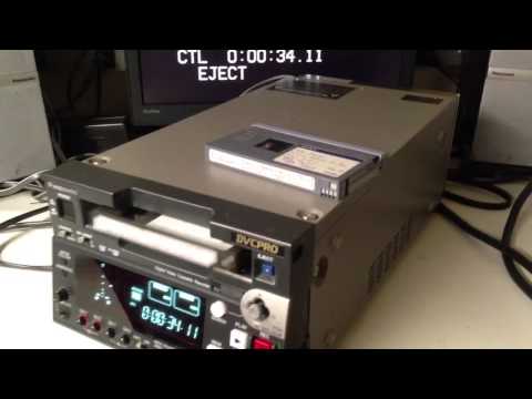 Panasonic AJ-SD255 DVCPro DV DVCAM VCR AS NEW