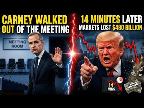 Carney Walked Out of the Meeting — 14 Minutes Later Markets Lost $480 Billion