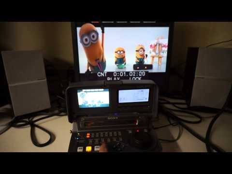 Sony PDW-V1 XDCAM DVCAM MPEG IMX Player SDI