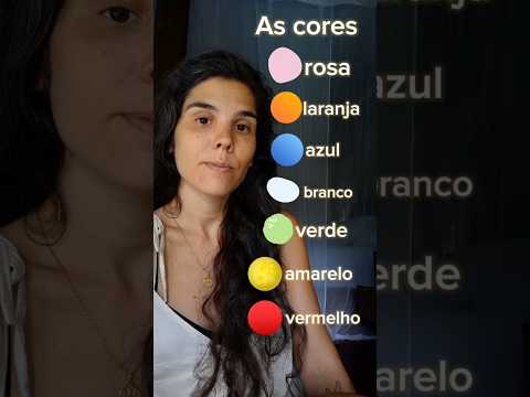 How to say the colors in european portuguese? 🇵🇹 As cores em português europeu