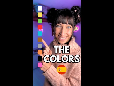 Learn the colors in Spanish