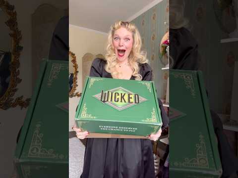 A WICKED PR unboxing🫧(gifted)Unboxing Wicked Movie PR from Insight editions &amp; OPI #wickedthemusical