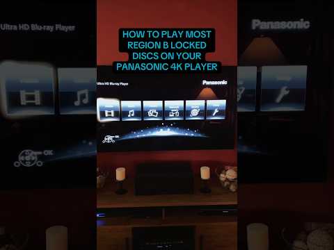 How to play Region B Locked Blu-ray Discs on your Panasonic